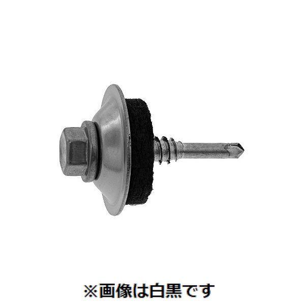 【個人宅配送不可】ＳＵＮＣＯ 4547733233672 【100個入】 直送 代引不可 三価ホワイト ピアス折板中間用 ステンCAP 6．3 X 35