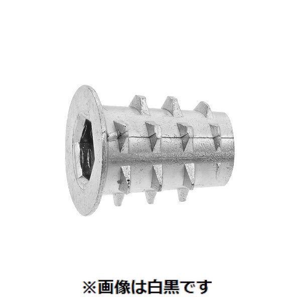 【個人宅配送不可】【個数：250個】ＳＵＮＣＯ 4547733573716 【250個入】 直送 代引不可 三価ホワイト 鬼目ナット Dタイプ 6 X 10