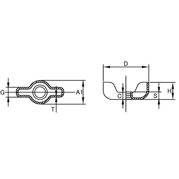 【人間宅送りとどける不可】【個数：700個】ＳＵＮＣＯ 4547733653470 【700個入】 直送 代引不可 BC 押し付ける蝶中毒者 高形 三星製 M6 D＝25