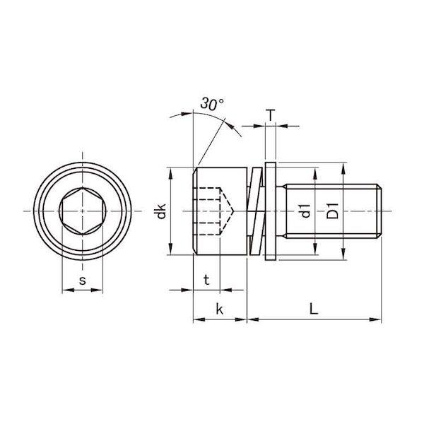 【個人宅配送不可】【個数：1000個】ＳＵＮＣＯ 4547809056068 【1000個入】 直送 代引不可 BK ステンCAP I＝3 4 X 8
