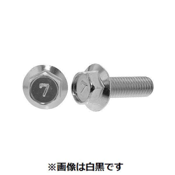 【個人宅配送不可】ＳＵＮＣＯ 4547809157802 【500個入】 直送 代引不可 三価ブラック 7マーク フランジBT セレート無 6 X 15
