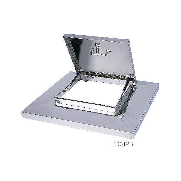 クマモト H022K ダンパｰ check H022K ステンレス 天蓋 角アングル型 特中 700×935 H022Kダンパｰの通販は