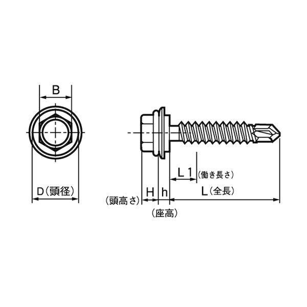 【個人宅配送不可】【個数：350個】ＳＵＮＣＯ 4547809656534 【350個入】 直送 代引不可 三価ユニクロ ジャックポイント シールHEX 5 X 19_1