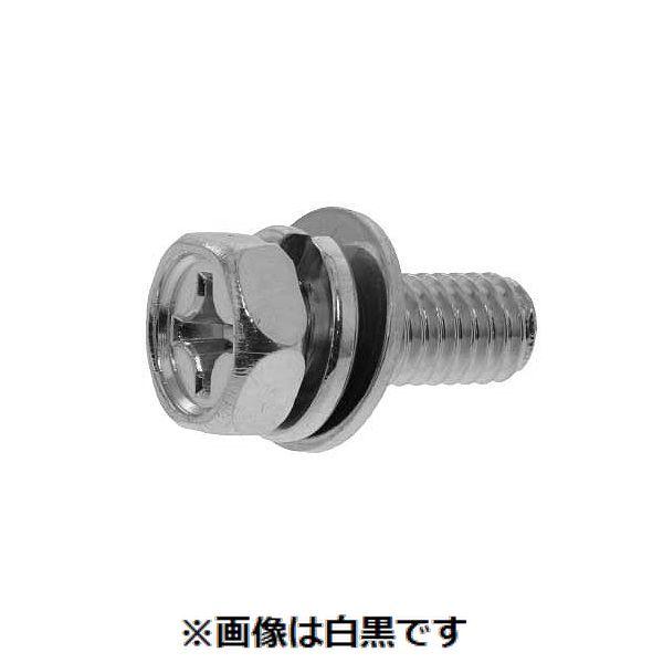 【個人宅配送不可】【個数：500個】ＳＵＮＣＯ 4547809841961 【500個入】 直送 代引不可 三価ホワイト ＋ アプセットP＝3 薄板用 5 X 12