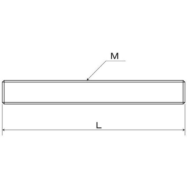 ＳＵＮＣＯ 4548325076950  直送 代引不可 SUS寸切 平先 14X100 個人宅配送不可個数：80個ＳＵＮＣＯ 4525824704126 80個入