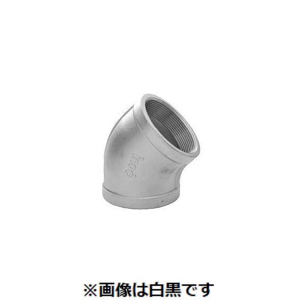 【個人宅配送不可】ＳＵＮＣＯ 4548325911022 【2個入】直送 代引不可 SUS304 45°エルボ 45L 25A 1”