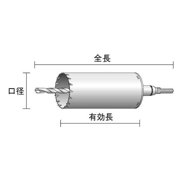 【個人宅配送不可】【個数：1個】ＳＵＮＣＯ 4548833240799 直送 代引不可 E＆SコアドリルALC用ALCタイプ SDS ES−A210SDS_1