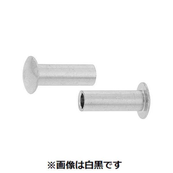【個人宅配送不可】【個数：600個】ＳＵＮＣＯ 4548833349140 【600個入】 直送 代引不可 薄丸中空リベット 6 X 10