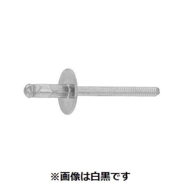 【個人宅配送不可】ＳＵＮＣＯ 4548833441875 【500個入】 直送 代引不可 三価ホワイト POPリベット ラージFテツ−テツ SD64HRLF