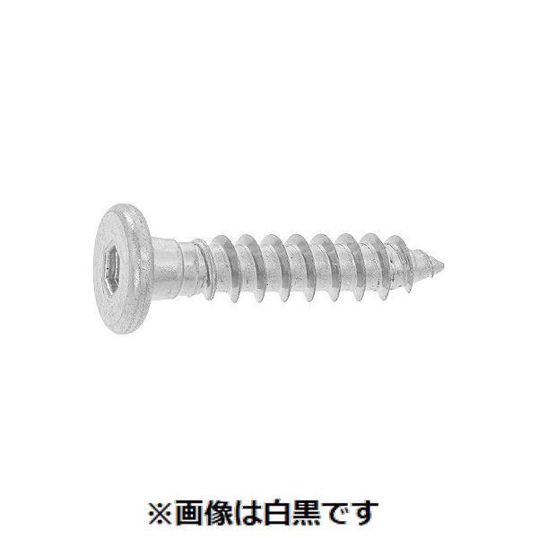 【個人宅配送不可】【個数：700個】ＳＵＮＣＯ 4548833588112 【700個入】 直送 代引不可 三価ホワイト 極低頭Aヒラ 六角穴付 4 X 25