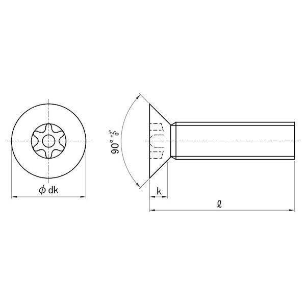 【個人宅配送不可】ＳＵＮＣＯ 4549388529247 【2500個入】 直送 代引不可 三価ブラック TRXタンパープルーフ サラ小ネジ T10 3 X 12_1