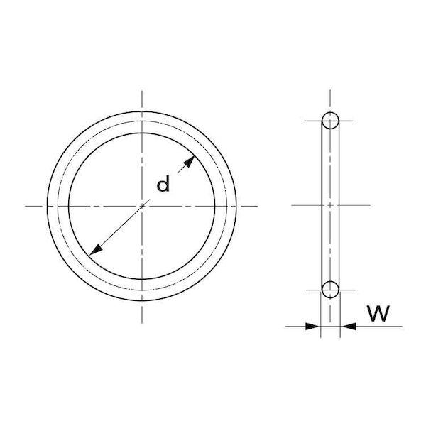 【個人宅配送不可】ＳＵＮＣＯ 4549388549696 【100個入】直送 代引不可 Oリング 1B−G−35