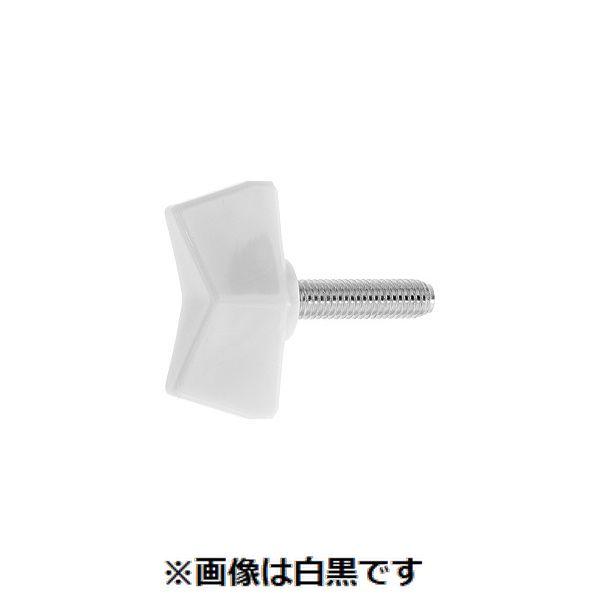 【個人宅配送不可】【個数：150個】ＳＵＮＣＯ 4549388828463 【150個入】 直送 代引不可 三価ホワイト ナイロン蝶ボルト 白 NO．2 6X30