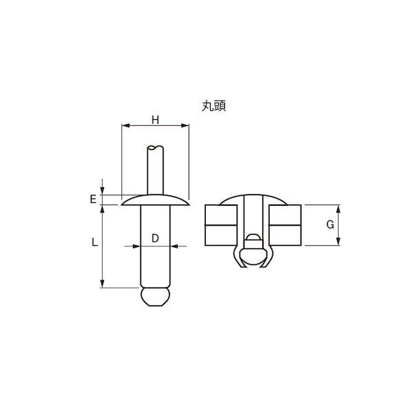 【個人宅配送不可】【個数：250個】ＳＵＮＣＯ 4549638244135 【250個入】 直送 代引不可 三価ホワイト B．R．TIW アルミ−テツ AS−816_1