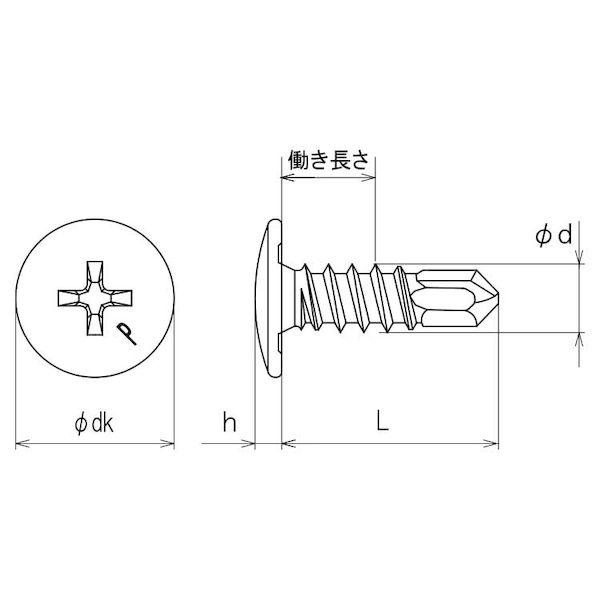 【個人宅配送不可】【個数：500個】ＳＵＮＣＯ 4549638603611 【500個入】 直送 代引不可 SUS410ピアスウスト 5 X 35_1