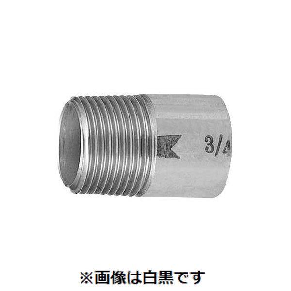 【個人宅配送不可】ＳＵＮＣＯ 4549638655818 【5個入】直送 代引不可 SUS304 片ニップル PK キッツ 32A 1”1／4