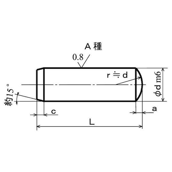 【人間宅送りとどける不可】【個数：100個】ＳＵＮＣＯ 4549638855362 【100個入】 直送 代引不可 SUS 平行いの一番 A種 姫野精工所製 12 X 15
