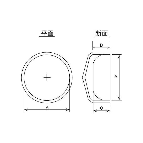 【個人宅配送不可】【個数：100個】ＳＵＮＣＯ 4549663626081 【100個入】 直送 代引不可 黒 タケネ ナベネジキャップNABE 040703 M4_1
