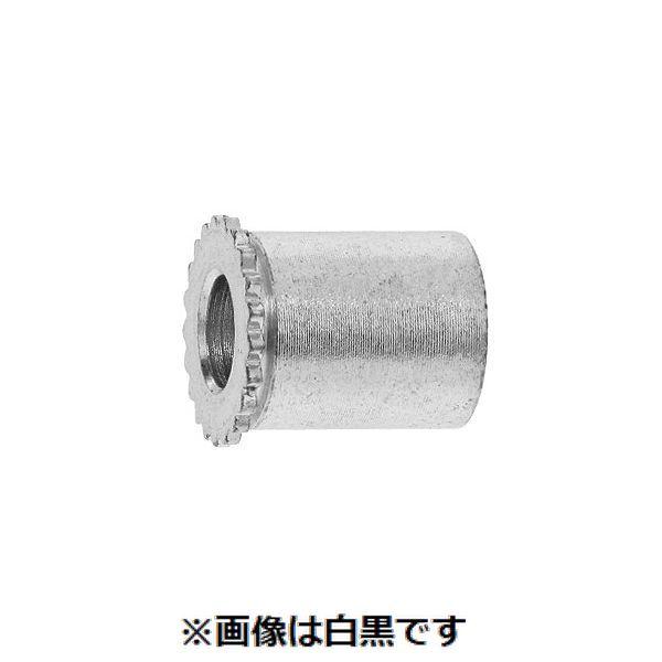 【個人宅配送不可】ＳＵＮＣＯ 4550186077052 【1000個入】 直送 代引不可 三価ユニクロ ネジ無しセルスペーサー 貫通タイプ DFBH−4．5−8