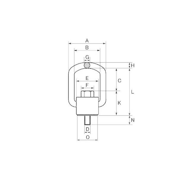 【人間宅送りとどける不可】【個数：1個】ＳＵＮＣＯ 4550186290130 直送 代引不可 フレノリンクボルト A 標準尺度 A−22