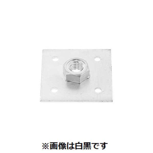 【個人宅配送不可】ＳＵＮＣＯ 4550289060104 【100個入】直送 代引不可 三価ホワイト 板付ナット M6