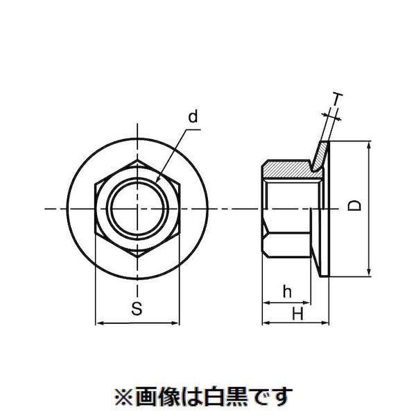 【個人宅配送不可】【個数：400個】ＳＵＮＣＯ 4550445113828 【400個入】 直送 代引不可 BC 皿ばねナット OPG製 M8 13X18