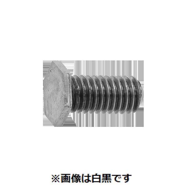 【個人宅配送不可】ＳＵＮＣＯ 4550534077345 【100個入】 直送 代引不可 三価ホワイト 超低頭 六角ボルト ウィット 全ねじ 1／2X30