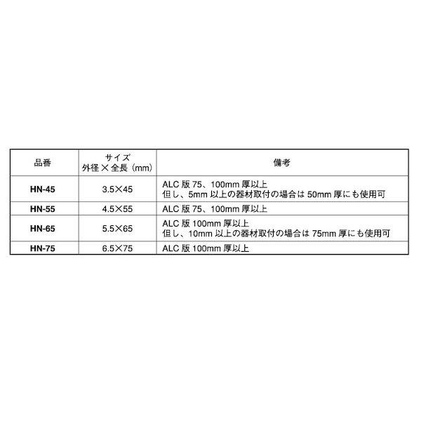 【個人宅配送不可】【個数：50個】ＳＵＮＣＯ 4942131531786 【50個入】 直送 代引不可 SUS ヒットネイル HN65 5．5X65_2