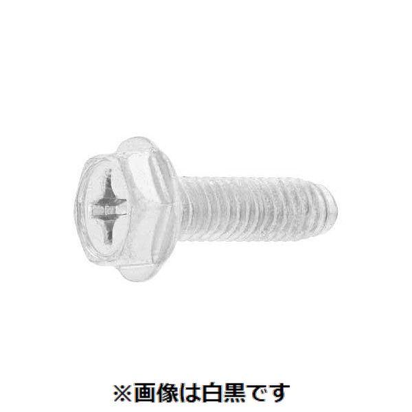 【個人宅配送不可】ＳＵＮＣＯ 4942131743387 【300個入】 直送 代引不可 三価ブラック Sタイプ＋六角フランジ B10D13 6 X 16