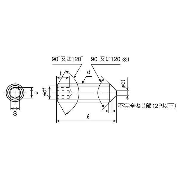 【個人宅配送不可】【個数：1000個】ＳＵＮＣＯ 4942131954646 【1000個入】 直送 代引不可 クローム HS トガリサキ 3 X 6