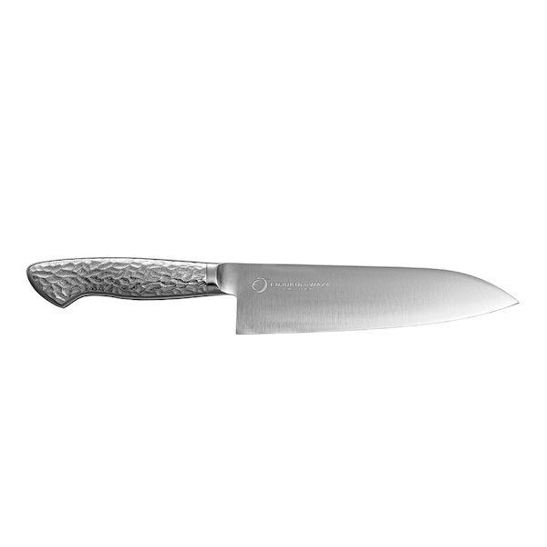 よこやま EJRK-2000 燕熟の技 オールステンレス 三徳包丁180mm EJRK2000