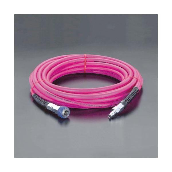 【個人宅配送不可】直送 代引不可 エスコ EA125BP-10  6.5/10mmx10mカプラー付ウレカンホース EA125BP10【キャンセル不可】