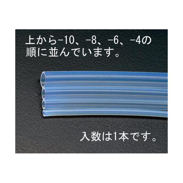 【個人宅配送不可】直送 代引不可 エスコ EA125F-10  8.0/10.0mmx20mフッ素樹脂チューブ EA125F10【キャンセル不可】