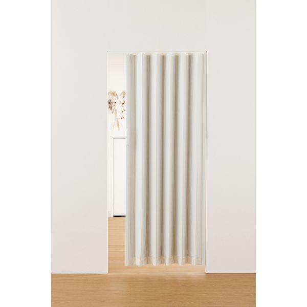 【個数：1個】フルネス L5560 直送 代引不可 木目調アコーデオンドア ホワイトウッド