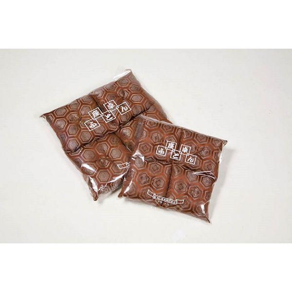 柘産業 Z10-2 座卓足敷ふとん 高級亀甲柄織茶 大 4枚組 Z102