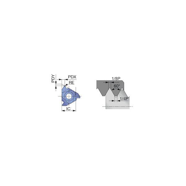 【個数：5個】タンガロイ 16EL15ISO:T313V 【5個入】 直送 代引不可 ER／L−ISO_1