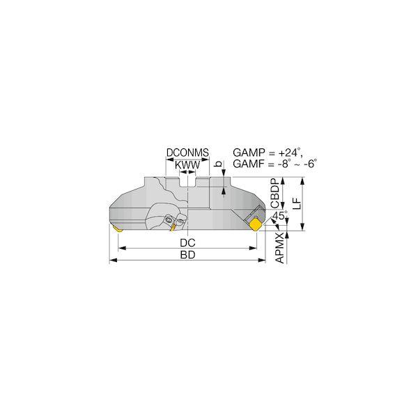 【個数：1個】タンガロイ TME5406RI 直送 代引不可 TME5400RI_1