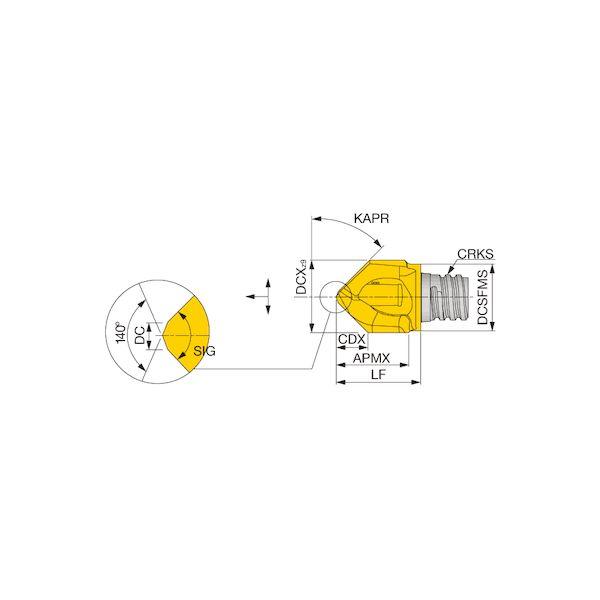 タンガロイ VCP160L15.0A30-02S10:AH725 【2個入】 直送 代引不可 VCP−02 VCP160L15.0A3002S10:AH725_1