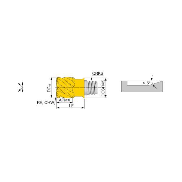 タンガロイ VED120L09.0R10-06S08:AH725 【2個入】 直送 代引不可 VED／VEE−06 VED120L09.0R1006S08:AH725