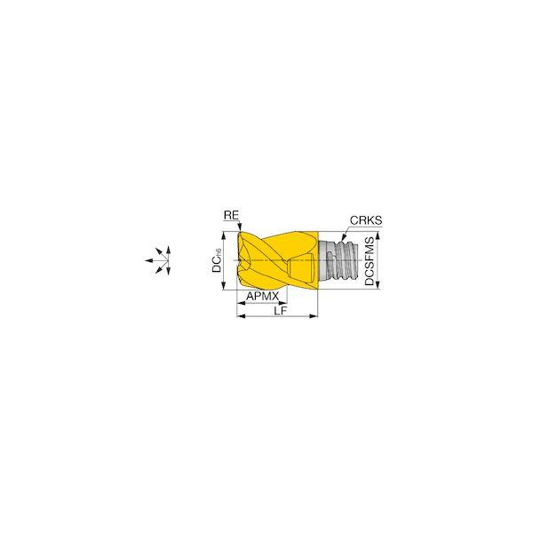 【個数：2個】タンガロイ VEE120L08.0R10A03S08:KS15F 【2個入】 直送 代引不可 VEE−A−03_1