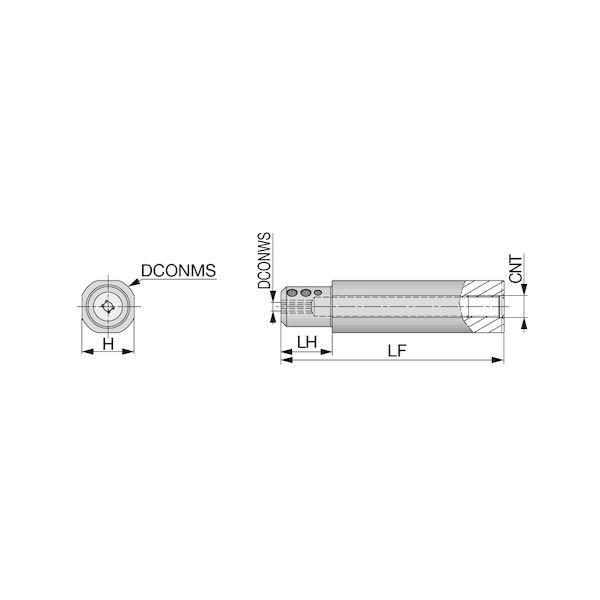 【個数：1個】タンガロイ JBBS19-7-L100C-4N 直送 代引不可 JBBS−4N JBBS197L100C4N_1