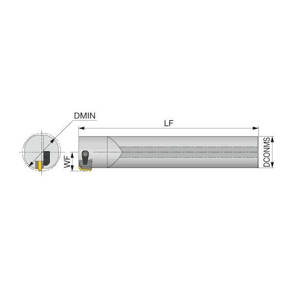 【個数：1個】タンガロイ SI-CLHOR-40M6 直送 代引不可 SI−CLHOR SICLHOR40M6_1