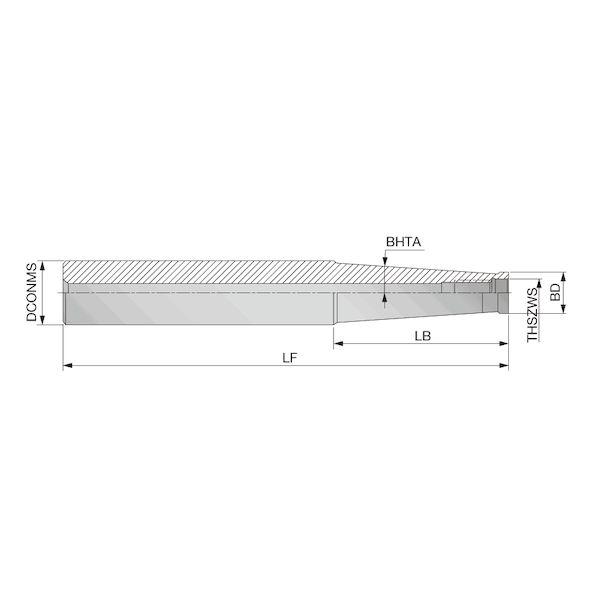 【個数：1個】タンガロイ SM10-L200-C25 直送 代引不可 SM SM10L200C25