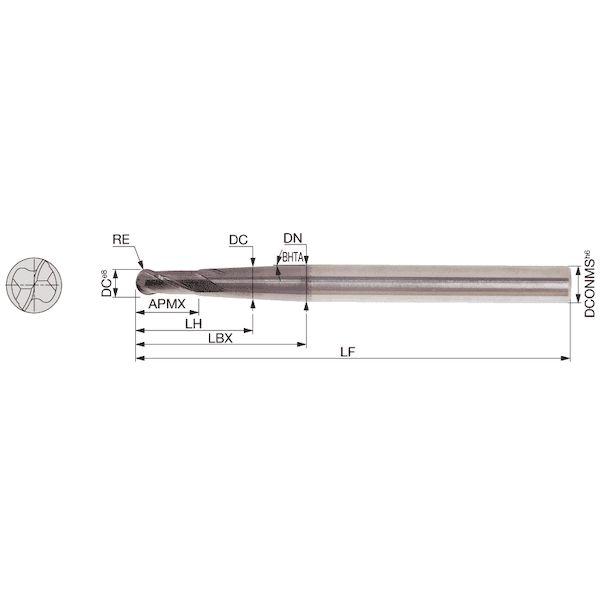 タンガロイ TEB100A2-18/21/1.5C12M130:AH750 直送 代引不可 TEB−A2 tapered neck TEB100A218/21/1.5C12M130:AH750_1