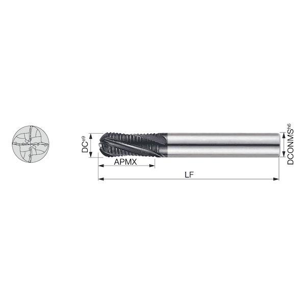 タンガロイ TEBRF200T4-38C20M104:AH750 直送 代引不可 TEBRF−T3， 4 TEBRF200T438C20M104:AH750_1