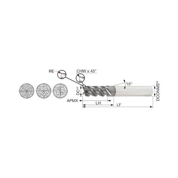 タンガロイ TECR120B4M-24C12-83R12:AH725 直送 代引不可 TECR−B4，5，7M TECR120B4M24C1283R12:AH725_1