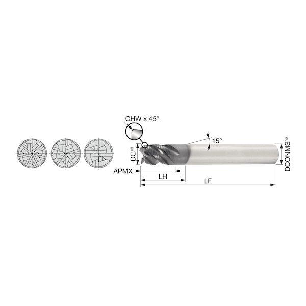タンガロイ TECR120B4S-12W12-83:AH725 直送 代引不可 TECR−B4，5，7S TECR120B4S12W1283:AH725_1