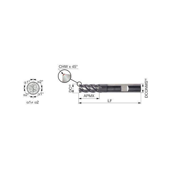 タンガロイ TEFS250E44-52C25CF121:AH725 直送 代引不可 TEFS−E44−CF TEFS250E4452C25CF121:AH725_1