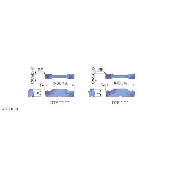 【個数：10個】タンガロイ DTE500-080:NS9530 【10個入】 直送 代引不可 DTE DTE500080:NS9530_1