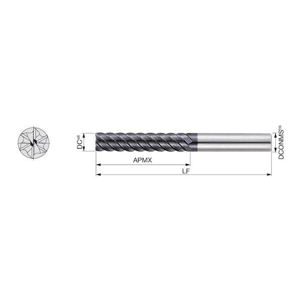 タンガロイ TEC080B6-36C08-90:AH750 直送 代引不可 TEC−B6 extra long TEC080B636C0890:AH750_1